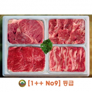 [횡성한우마을]명품구이세트2호(1++No9)