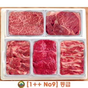 [횡성한우마을]명품구이세트3호(1++No9)